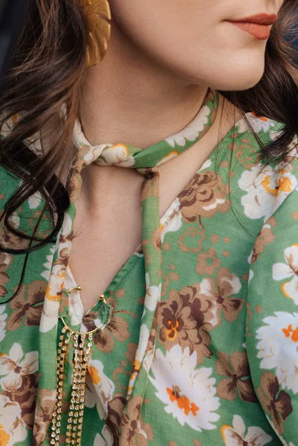 Cropped Bege Estampado